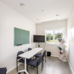 Private study rooms